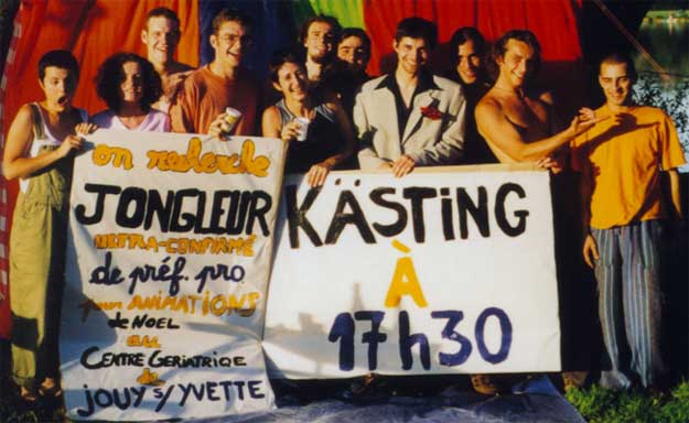 Les jongleurs du Kasting